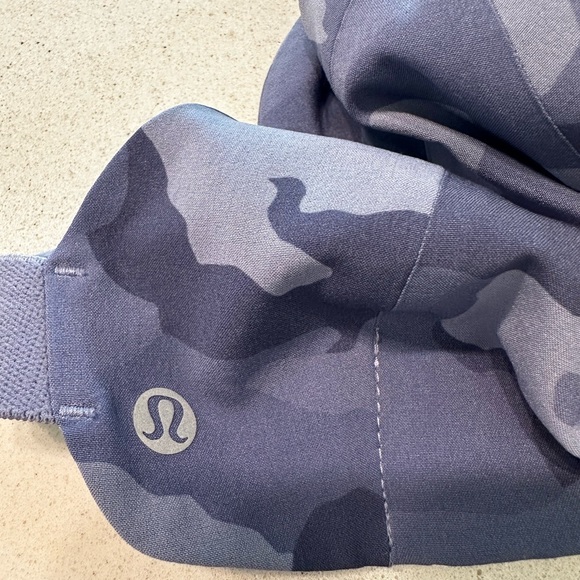 Lululemon Fast and Free Running Hat - Blue Camo - Picture 2 of 3